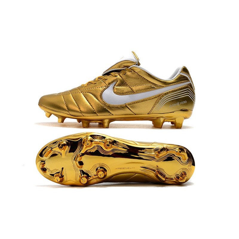 Nike Tiempo Legend Elite FG Zlato Bílý